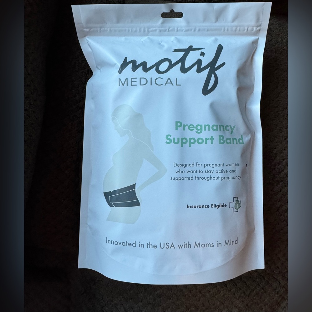 XL pregnancy support band. Never opened. Brand new. Motif medical